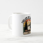 Mug Alimenté par le Café Retro Camp  (Devant gauche)