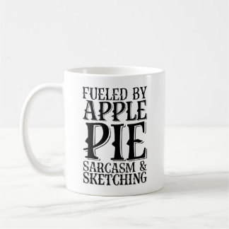 Mug Alimenté Par Le Sarcasme À Tarte Pomme Et Le Sketc