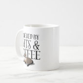Mug Alimenté par les chats et le café (Devant gauche)