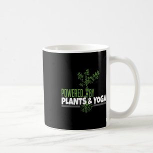 Mug Alimenté par les plantes et le yoga pour les femme