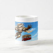 Mug Alimenté par l'espresso. Propulsé par la justice. (Centre)