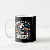 Mug Alimenté Par Spite Et Bière Halloween Squelette Fl (Gauche)