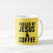 MUG ALIMENTÉE DE JÉSUS ET DE CAFÉ (Devant droit)