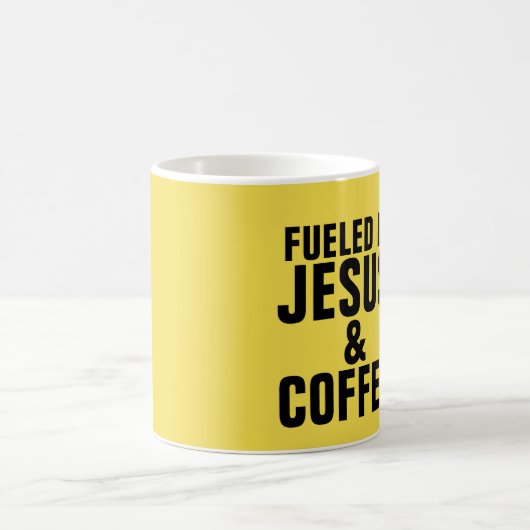 MUG ALIMENTÉE DE JÉSUS ET DE CAFÉ (Centre)