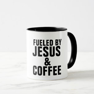 MUG ALIMENTÉE DE JÉSUS ET DE CAFÉ