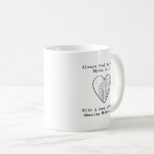 Mug Alimenter les jeunes esprits avec amour pour les m (Devant droit)