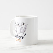 Mug Alimenter mes matinées hantées Équipe fantôme mign (Devant gauche)