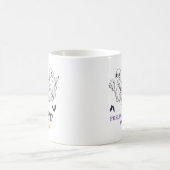 Mug Alimenter mes matinées hantées Équipe fantôme mign (Centre)