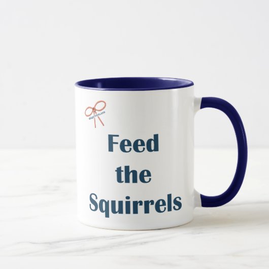 Mug Alimentez aux écureuils les rappels (Droite)