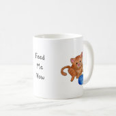 Mug Alimentez-moi attaquent maintenant (Devant droit)