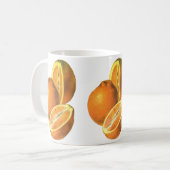Mug Aliments Anciens, Oranges Fraîches Biologiques Sai (Devant gauche)
