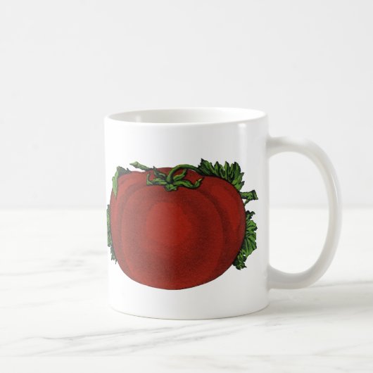 Mug Aliments Anciens, Tomate Mûre, Légumes et Fruits (Droite)