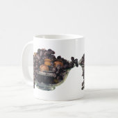 Mug Aliments de style rétro, noix et amandes, fruits e (Devant gauche)