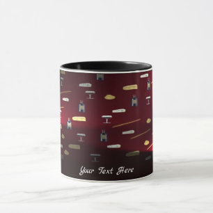 Mug Aliments délicieux Feux de canneberge