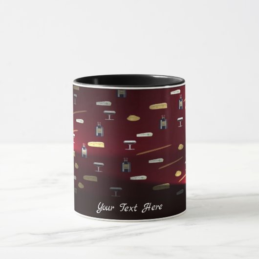 Mug Aliments délicieux Feux de canneberge (Centre)