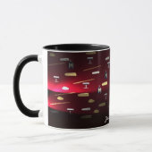Mug Aliments délicieux Feux de canneberge (Gauche)