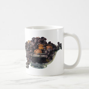 Mug Aliments Rétro, Noix et Amandes, Fruits et Noix