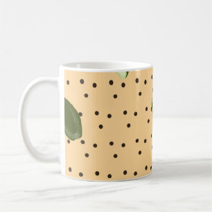 Mug Aliments sains. Motif d'avocat sans fil, avocat