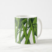 Mug Aliments vintages, haricots verts biologiques Légu (Devant droit)