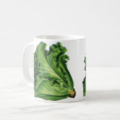 Mug Aliments vintages, Légumes à la feuille verte (Devant gauche)