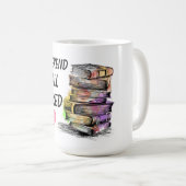 Mug All Booked  (Devant droit)