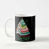Mug All Booked For Christmas Book Xmas Tree Lights Rea (Gauche)