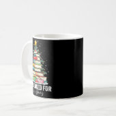 Mug All Booked For Christmas Coquette Books Teacher Xm (Devant gauche)