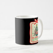 Mug All Booked For Christmas Coquette Bow Tree Lights  (Devant droit)