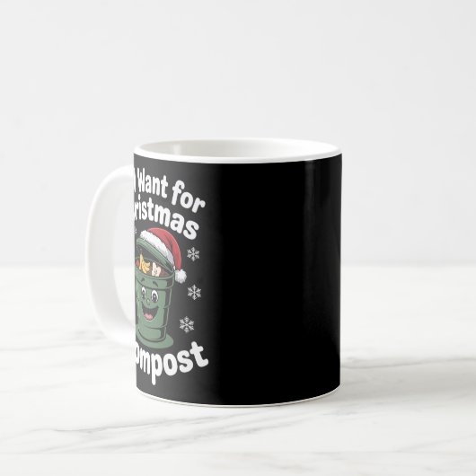 Mug All I Want Comst Zero-waste Christmas Environmenta (Devant gauche)