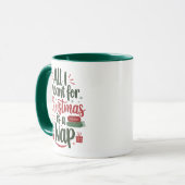 Mug All I Want for Christmas Is a Nap (Devant gauche)