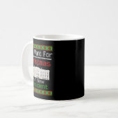 Mug All I Want For Christmas Is A New President Xmas S (Devant gauche)