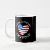 Mug All I Want For Christmas Is A New President Xmas S (Gauche)
