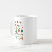 Mug All I Want For Christmas Is New President (Devant gauche)