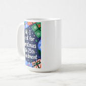 Mug All I Want for Christmas is the 25th Amendment (Devant gauche)