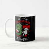 Mug All I Want For Christmas Is To Make Six Seven Disa (Gauche)