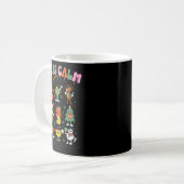 Mug All Is Calm Kindergarten Teacher Christmas Teach M (Devant gauche)