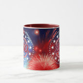 Mug All Men Are Created Graphics Fireworks Clouds (Centre)