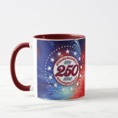 Mug All Men Are Created Graphics Fireworks Clouds Wh (Gauche)