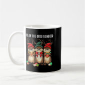 Mug All Of The Otter Reindeer Christmas Otters Santa X (Gauche)