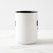 Mug All Tied Up In Style cup– Elegant Black Bow  (Centre)