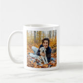 Mug All You Need is Love and a Dog Photo (Gauche)