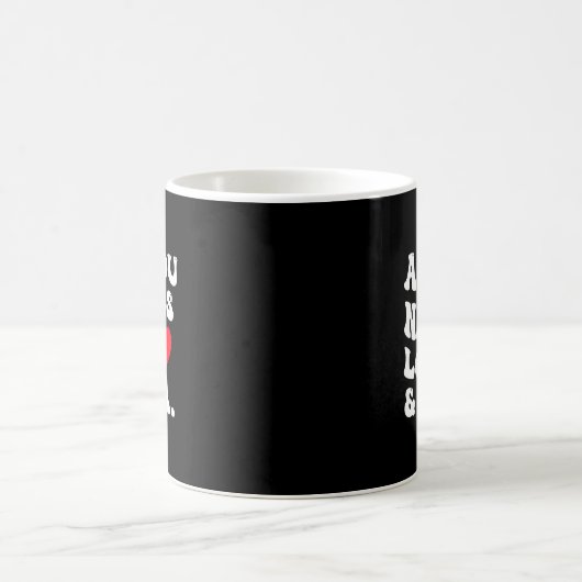 Mug All You Need Is Love And Data Funny Valentine Data (Centre)