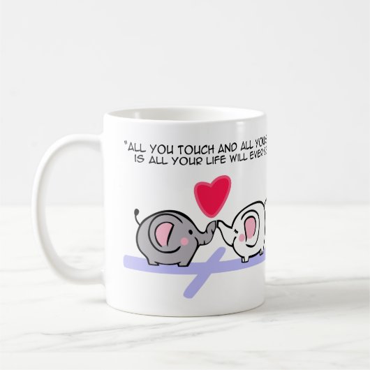 Mug All you touch (Gauche)