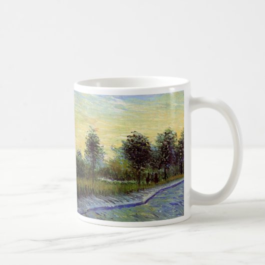 Mug Allée dans le parc de Voyer d'Argenson par Vincent (Droite)