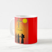Mug "Alleluia" Cadeaux religieux catholiques (Devant gauche)