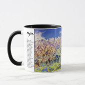 Mug " Allemagne : 2021 - Alpes panorama tass (Gauche)