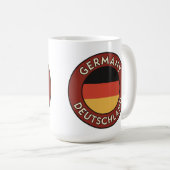 Mug Allemagne, deutschland (Devant droit)