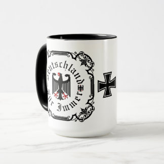 Mug Allemagne/Deutschland Forever/aigle noir/croix de