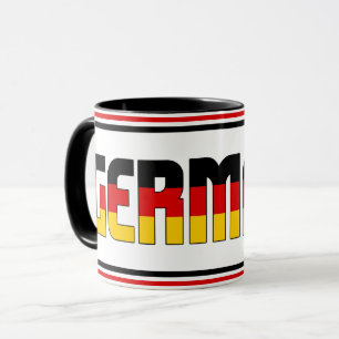 Mug Allemagne Drapeau National Café Patriotique