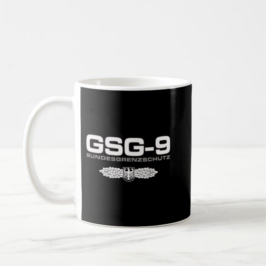 Mug Allemagne GSG 9 Forces de police spéciales (Gauche)